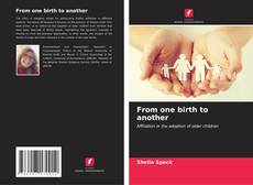Buchcover von From one birth to another