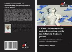 Bookcover of L'effetto del sostegno dei pari sull'autostima e sulla soddisfazione di vita dei giovani