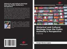 Capa do livro de Historical and Cultural Heritage from the Public Authority's Perspective 