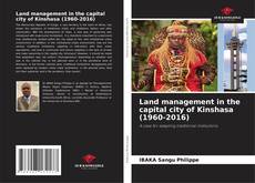 Portada del libro de Land management in the capital city of Kinshasa (1960-2016)