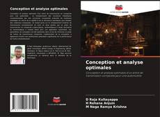 Conception et analyse optimales kitap kapağı