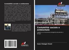 Portada del libro de Contabilità sociale e ambientale