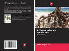 Buchcover von África precisa de opositores