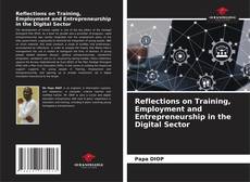Capa do livro de Reflections on Training, Employment and Entrepreneurship in the Digital Sector 