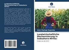 Landwirtschaftliche Mechanisierung in Subsahara-Afrika: kitap kapağı