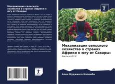 Buchcover von Механизация сельского хозяйства в странах Африки к югу от Сахары: