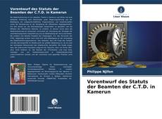 Bookcover of Vorentwurf des Statuts der Beamten der C.T.D. in Kamerun