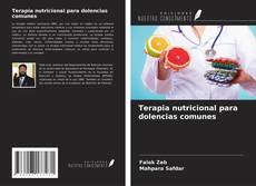Buchcover von Terapia nutricional para dolencias comunes