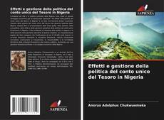 Capa do livro de Effetti e gestione della politica del conto unico del Tesoro in Nigeria 