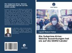 Portada del libro de Die Subprime-Krise: Welche Auswirkungen hat sie auf die EAWU-Länder