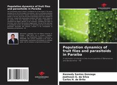 Capa do livro de Population dynamics of fruit flies and parasitoids in Paraíba 