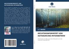 Capa do livro de RECHTSKONFORMITÄT VON OUTSOURCING-MITARBEITERN 