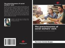 Buchcover von The precariousness of social workers' work