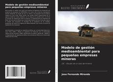Buchcover von Modelo de gestión medioambiental para pequeñas empresas mineras