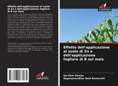 Bookcover of Effetto dell'applicazione al suolo di Zn e dell'applicazione fogliare di B sul mais