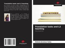 Capa do livro de Translation tasks and L2 teaching 