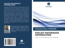 Copertina di EXPLIZIT MATHEMATIK UNTERRICHTEN