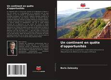 Borítókép a  Un continent en quête d'opportunités - hoz