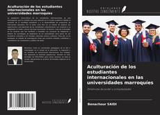 Portada del libro de Aculturación de los estudiantes internacionales en las universidades marroquíes