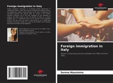 Foreign immigration in Italy kitap kapağı