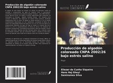 Buchcover von Producción de algodón coloreado CNPA 2002/26 bajo estrés salino