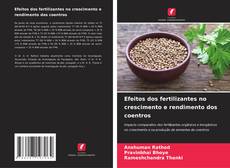 Buchcover von Efeitos dos fertilizantes no crescimento e rendimento dos coentros