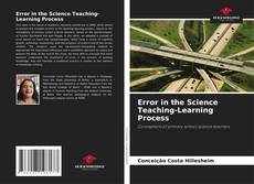 Capa do livro de Error in the Science Teaching-Learning Process 