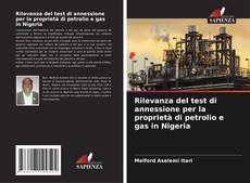 Borítókép a  Rilevanza del test di annessione per la proprietà di petrolio e gas in Nigeria - hoz