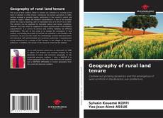 Capa do livro de Geography of rural land tenure 
