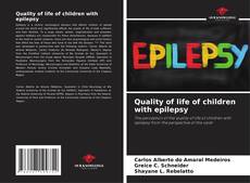 Buchcover von Quality of life of children with epilepsy