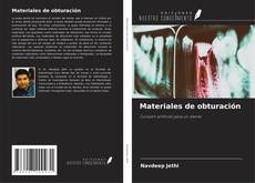 Buchcover von Materiales de obturación