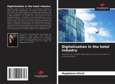 Buchcover von Digitalization in the hotel industry