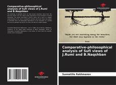 Buchcover von Comparative-philosophical analysis of Sufi views of J.Rumi and B.Naqshban