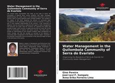 Portada del libro de Water Management in the Quilombola Community of Serra do Evaristo