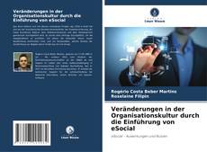 Capa do livro de Veränderungen in der Organisationskultur durch die Einführung von eSocial 