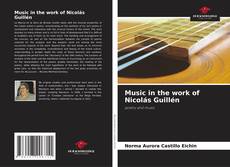 Portada del libro de Music in the work of Nicolás Guillén