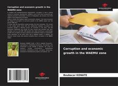 Capa do livro de Corruption and economic growth in the WAEMU zone 