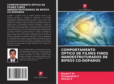 Copertina di COMPORTAMENTO ÓPTICO DE FILMES FINOS NANOESTRUTURADOS DE BIFEO3 CO-DOPADOS