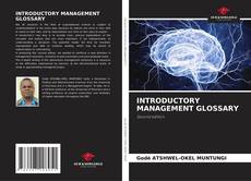 INTRODUCTORY MANAGEMENT GLOSSARY kitap kapağı