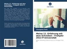 Meine 11. Erfahrung mit dem Schreiben - Frühjahr 2013 P-Universität的封面