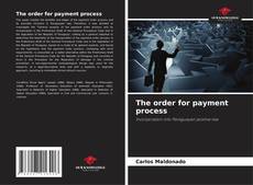 Couverture de The order for payment process