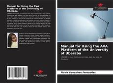 Capa do livro de Manual for Using the AVA Platform of the University of Uberaba 