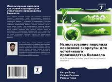 Buchcover von Использование пиролиза кокосовой скорлупы для устойчивого производства биомасла