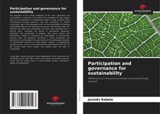 Capa do livro de Participation and governance for sustainability 