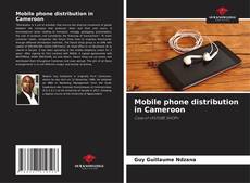 Buchcover von Mobile phone distribution in Cameroon