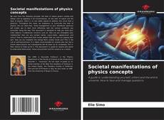 Capa do livro de Societal manifestations of physics concepts 