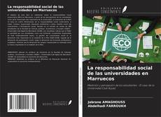Capa do livro de La responsabilidad social de las universidades en Marruecos 