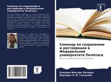 Bookcover of Семинар по сохранению и реставрации в Федеральном университете Пелотаса