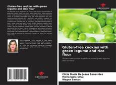Bookcover of Gluten-free cookies with green legume and rice flour
