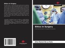 Capa do livro de Ethics in Surgery 